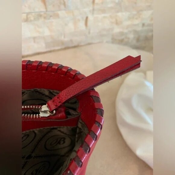 BRIGHTON FERRARA COLLECTION GABRIELLA RED MEDALLION TOTE PURSE - Picture 6 of 14